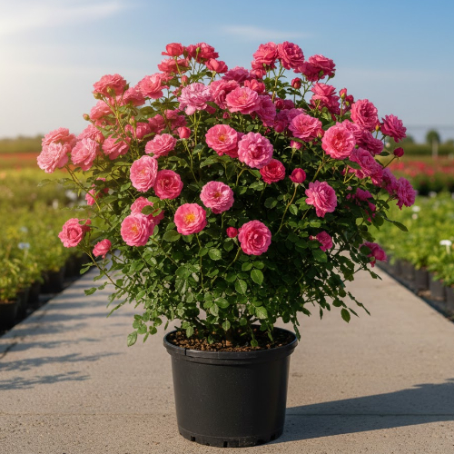 Роза Флорибунда Леонардо Да Винчи Мейланд купить