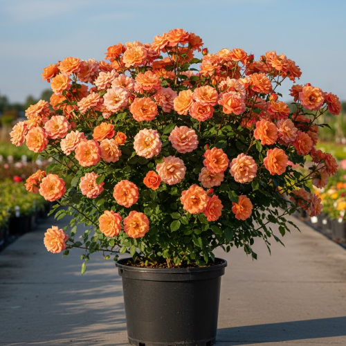 Роза Флорибунда Текила купить