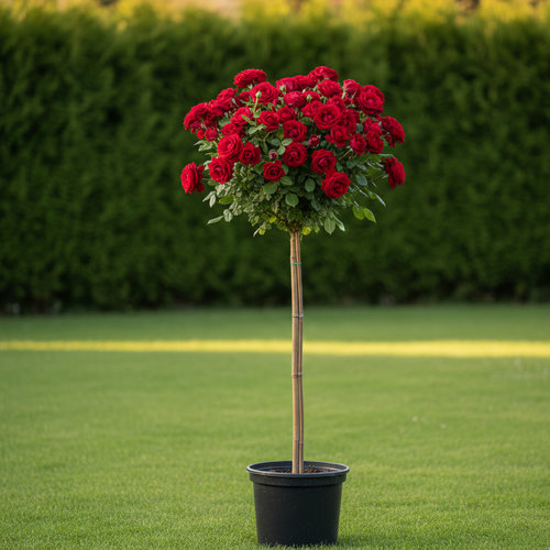 Роза штамбовая в ассортименте купить